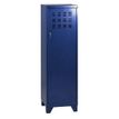 Casier de bureau avec pieds - 133 x 40 x 40 cm - bleu nuit nacré