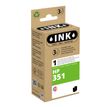 Cartouche compatible HP 351 - cyan, magenta, jaune - ink
