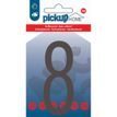 8711234018243-Pickup Home 3D Stockholm - Étiquette autocollante 90 mm - Chiffre 8 - gris--0