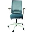0400794385978-Fauteuil de bureau BRIAN - accoudoirs réglables - appui-tête en option - dossier en résille - Bleu--1