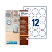 0400794397056-Avery - 240 Étiquettes amovibles rondes blanches - diamètre 60 mm - réf L7104REV-20--0