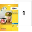 4004182247754-Avery - 10 Étiquettes ultra résistantes blanches - A4 - Impression jet d'encre - réf J4775-10--0