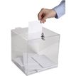 9002493104358-Exacompta - Urne transparente avec couvercle et clé - 25 cm--2