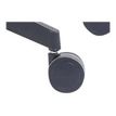 3760185029339-Fauteuil de bureau ROMEO - accoudoirs en option - beige, base noire-Gros plan-9