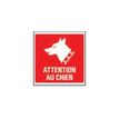 Pickup - Pictogramme - Attention au chien - 150 x 150 mm