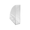 9002493116443-Exacompta Mag-Cube - Porte-revues cristal-Angle gauche-1