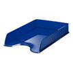 Esselte Fusion - Corbeille à courrier bleu foncé transparent