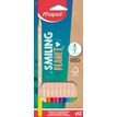 3154148318002-Maped Smiling Planet - 12 Crayons de couleur en bois--0