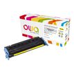 Cartouche laser compatible HP 124A - jaune - Owa K12243OW