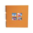 3130630151173-Exacompta Milano - Album photos 32 x 32 cm - 60 pages - orange-Avant-0