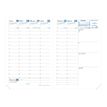 3371010461370-Agenda Nacre Affaires - 1 semaine sur 2 pages - 10 x 15 cm - marron - Quo Vadis-Avant-1