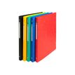 3130634512505-Exacompta - Classeur carte lustrée souple 4 anneaux - A4 - pour 100 feuilles - disponible -Angle gauche-1