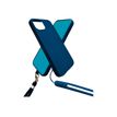 JAYM POP - Coque de protection + tour de cou + dragonne pour Galaxy A54 5G - bleu 