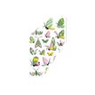 3609510900885-Maildor - 1 feuille gommettes papillon-Avant-0