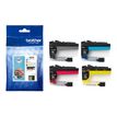 Brother LC424 - pack de 4 - noir, jaune, cyan, magenta - cartouche d'encre originale