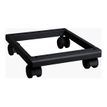 9002491326714-Exacompta Office - Roulettes pour armoire à tiroirs - noir-Angle gauche-1