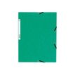 Exacompta Nature Future - 10 Chemises à 3 rabats - A4 - pour 250 feuilles - vert