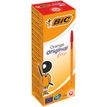 BIC Orange - 20 Stylos à bille - rouge