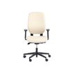 3760185029339-Fauteuil de bureau ROMEO - accoudoirs en option - beige, base noire-Avant-2