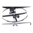 3701338800788-Siège technique TANET - fauteuil haut - hauteur réglable jusqu'à 71 cm - accoudoirs règlable en hauteur - repose-pieds -Gros plan-6