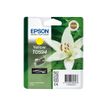 8715946371283-Epson T0594 Orchidée - jaune - cartouche d'encre originale-Avant-2