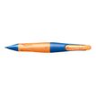 STABILO EASYergo - Porte mines avec 3 mines - HB - 1,4 mm - bleu / orange - gaucher