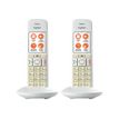 4250366851167-Gigaset E370 Duo - téléphone sans fil avec ID d'appelant + combiné supplémentaire-Avant-0