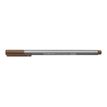 4007817331132-STAEDTLER triplus 334 - Feutre fin - 0.3 mm - brun tabac-Angle gauche-1