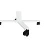 3760350282248-Bureau ELLIOT L70 - pieds blanc - plateau imitation chêne--3