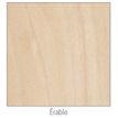 3253310150393-Bureau droit IDRA - Vague à droite - L140 cm - Pieds blancs - plateau imitation Erable--3