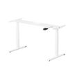 3760350281128-Bureau électrique UGO - L160x80cm - pieds blancs - plateau blanc laqué--3