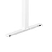 3760350281128-Bureau électrique UGO - L160x80cm - pieds blancs - plateau blanc laqué--5