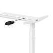 3760350281128-Bureau électrique UGO - L160x80cm - pieds blancs - plateau blanc laqué--6