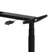3760350281180-Bureau électrique UGO - L160x80cm - pieds noirs - plateau imitation chêne Stone--7