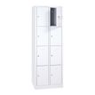 3700339894208-Vestiaire 2 colonnes soit 8 cases monobloc - H180 x L60 x P50 cm - blanc--1