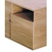 Porte pour console LEVEL/STEELY/WOODY/URBAN - imitation chêne clair