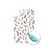 3609510901004-Maildor - 1 feuille gommettes plumes-Avant-0