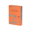 3141728711476-Rey Adagio - Papier couleur - A3 (297 x 420 mm) - 120 g/m² - Ramette de 250 feuilles - oran-Angle droit-0