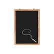 3462620042773-Bequet Basic - Tableau ardoise noire - 40 x 60 cm - encadrement baguette agrafée-Avant-0