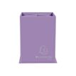 Exacompta Aquarel - Pot à crayons en carton - 4 compartiments - mauve