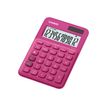 4549526700019-Calculatrice de bureau Casio MS-20UC - 12 chiffres - alimentation batterie et solaire - roug-Angle droit-0