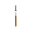 3108722400720-Oberthur Séquoia - Stylo plume chêne / chrome-Angle gauche-0