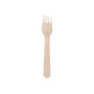 3700008521466-Matfer Bourgeat - 100 fourchettes en bois biodégradable-Avant-0