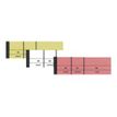 3416790000217-ELVE - Bloc passe-partout 3 volets - 50 x 150 mm - numéroté - blanc-Avant-0