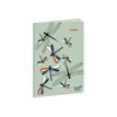 3371010498239-Quo Vadis Fly - Carnet de notes 15 x 21 cm - ligné - papillon-Angle gauche-0