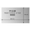 3567049000035-PORT Professional - filtre de confidentialité pour écran 14"-Avant-0