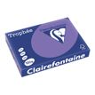Clairefontaine Trophée - Papier couleur - A4 (210 x 297 mm) - 120 g/m² - Ramette de 250 feuilles - violet