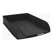 9002493211148-Exacompta NeoDeco - Corbeille à courrier noir - A4+-Angle gauche-1