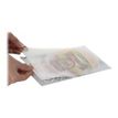 Promocome - Protège-visuel anti-reflet en PET pour socle bois - A5