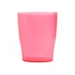 9002493099104-Exacompta EcoPen - Pot à crayons framboise translucide-Avant-0